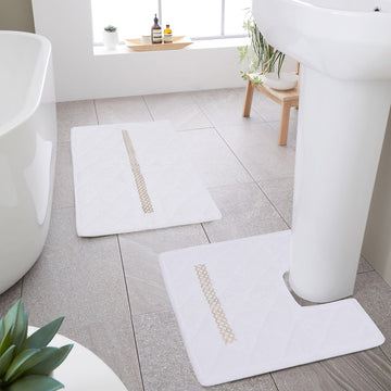 Croisse - Bath Mat Set