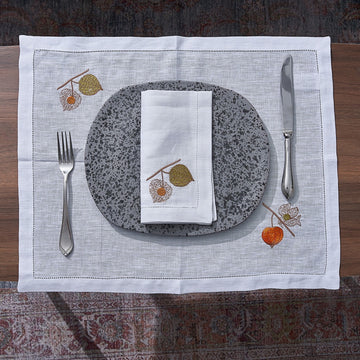 Golden berry Placemat Set